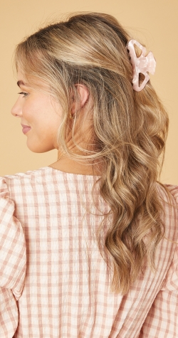 Nico Hair Clip - Pink Tort