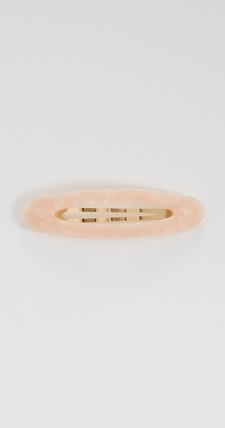 Poppy Hair Clip - Pink Marble