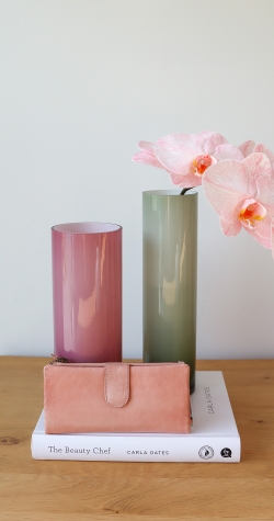 Opal Pillar Vase - Sage (XL)