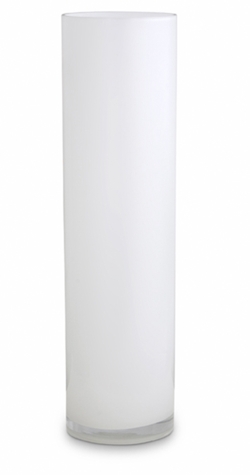 Opal Pillar Vase - White (XL)
